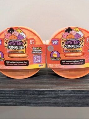 Crazy Fun Mystery Dumpling Trick or Treat 2 Pack Halloween Spookycore Candy Corn